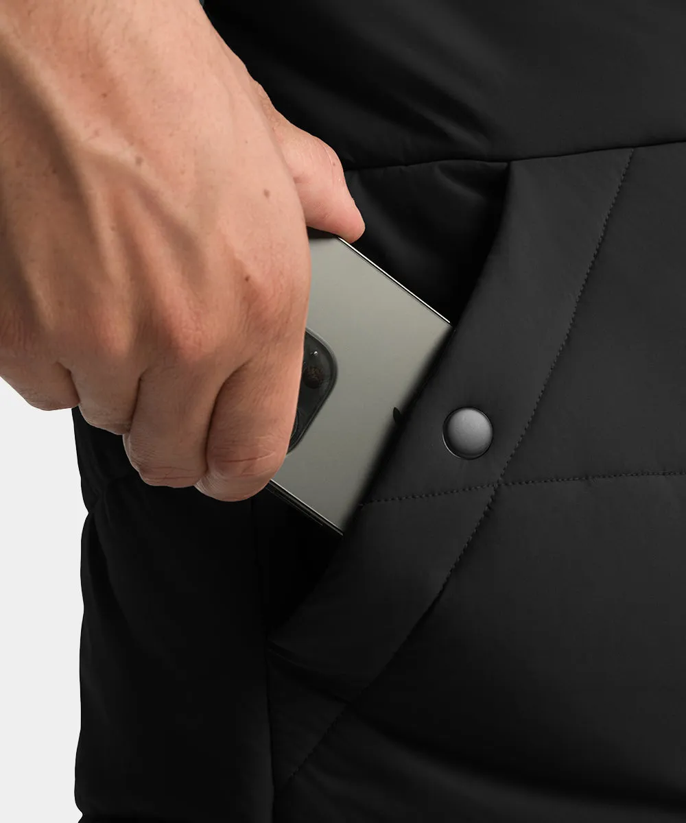 Men's Mid-length Wool Fleece Lining Jacket