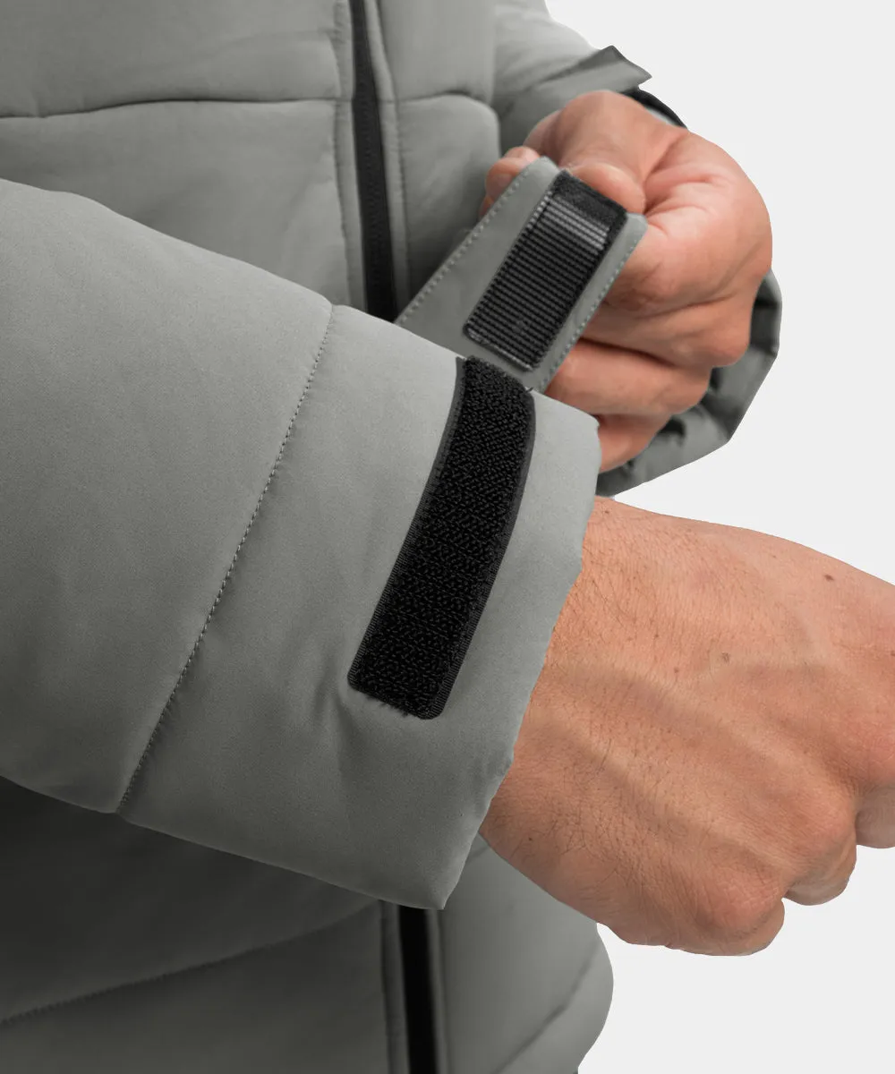 Men's Mid-length Wool Fleece Lining Jacket