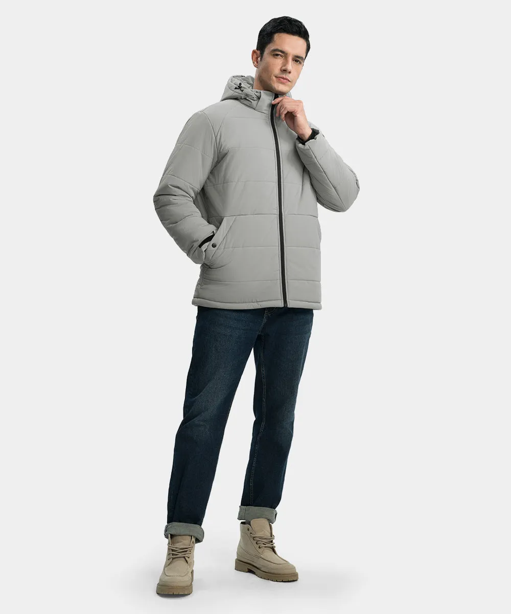 Men's Mid-length Wool Fleece Lining Jacket