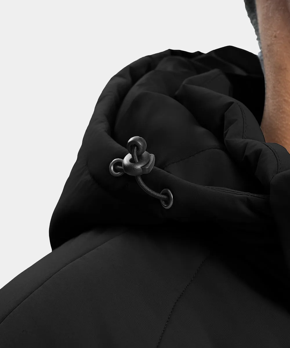 Men's Mid-length Wool Fleece Lining Jacket