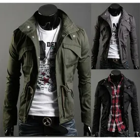 Men's Military Inspired Jacket