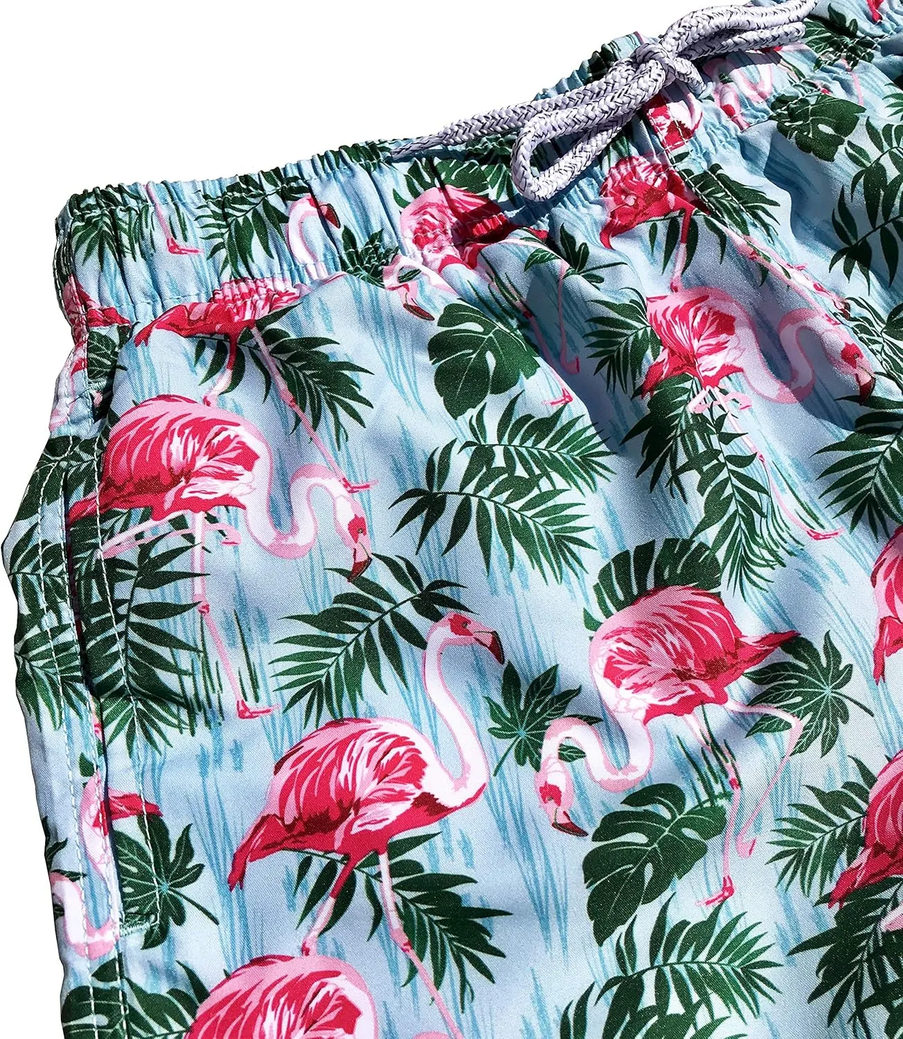 Molokai Mens Swim Trunks Quick Dry Elastic Waist Drawstring