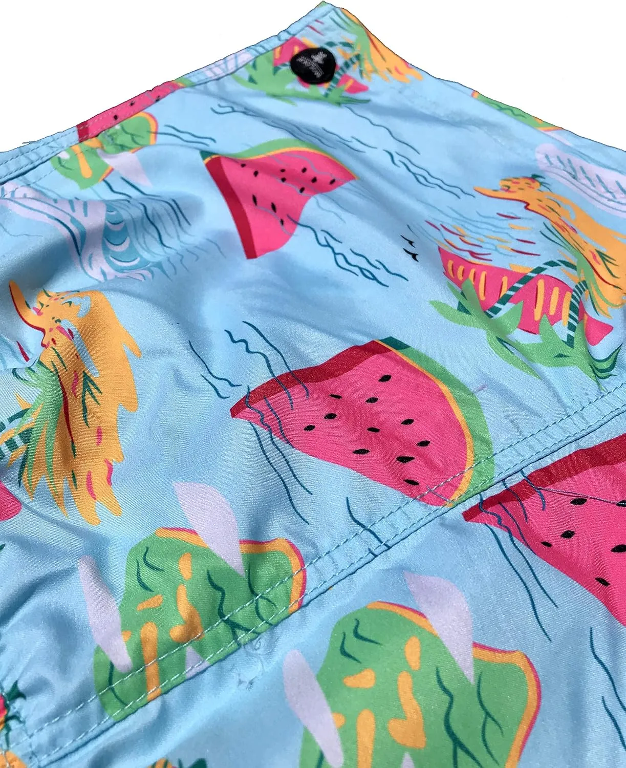 Molokai Mens Swim Trunks Quick Dry Elastic Waist Drawstring