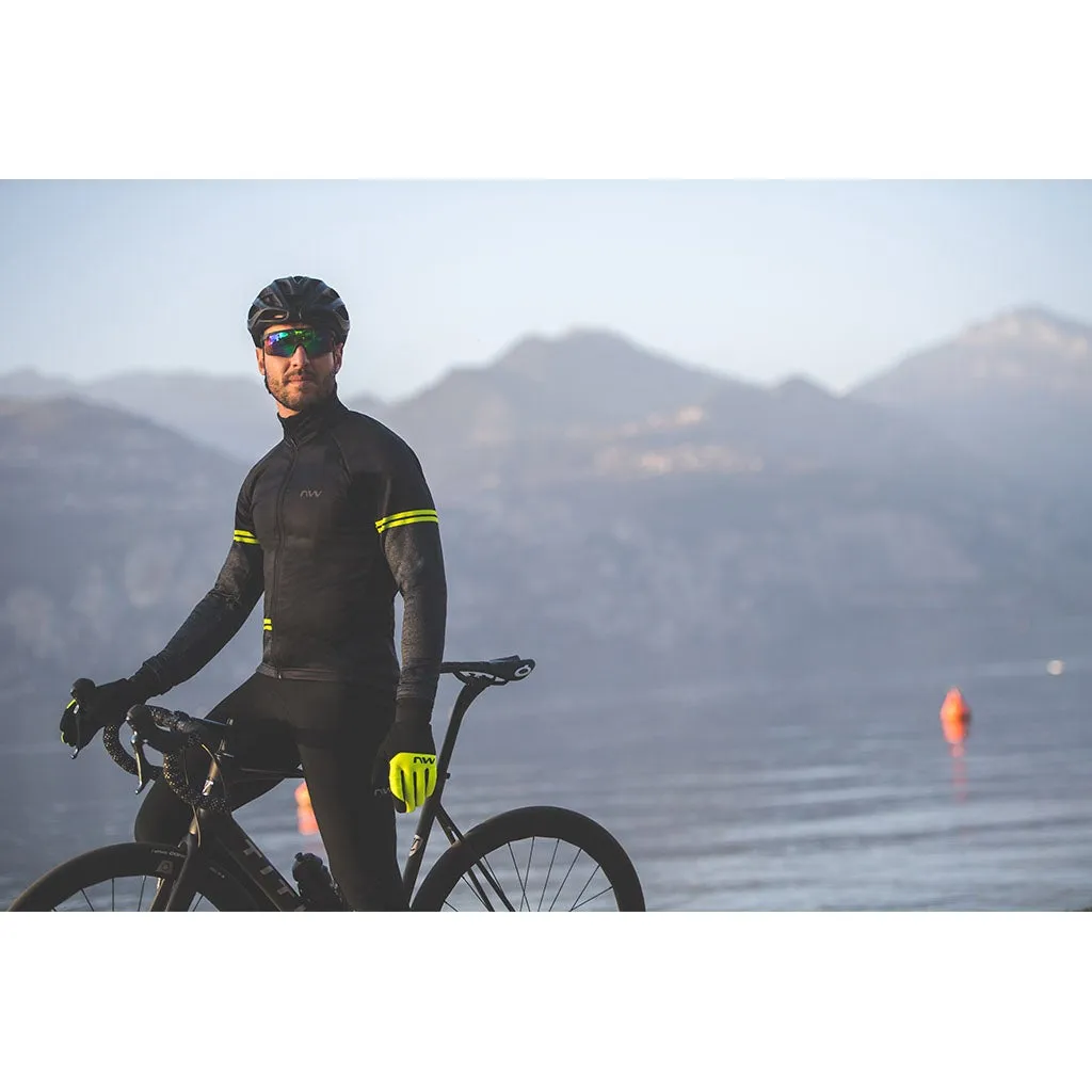 Northwave Extreme Jacket - Black/Yellow Fluo