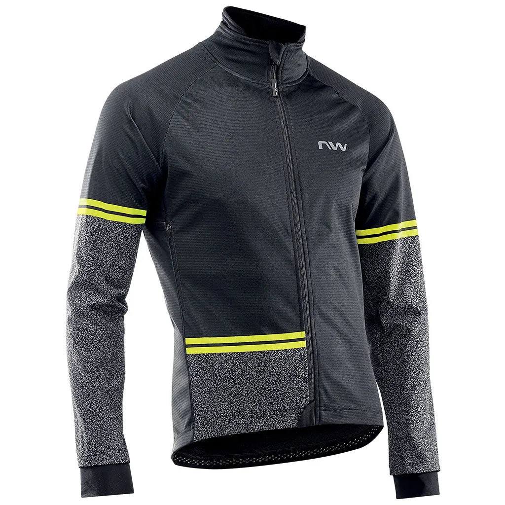Northwave Extreme Jacket - Black/Yellow Fluo
