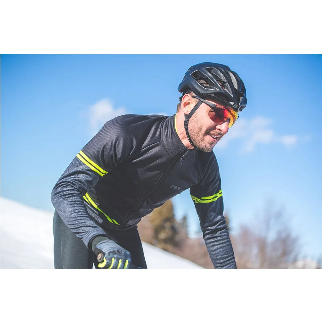 Northwave Extreme Jacket - Black/Yellow Fluo