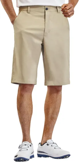 PULI Mens Golf Hiking Shorts Lightweight Casual Dress 12" Inseam Work Stretch Travel Hybrid Quick Drying with Pockets