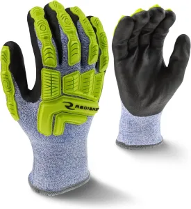Radians RWG604 Cut Protection Cold Weather Coated Glove, Cut Protection Level A4