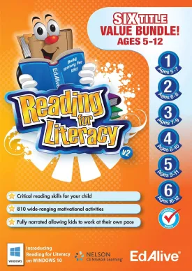 Reading for Literacy v2 Bundle - Download - Windows [PC Download]