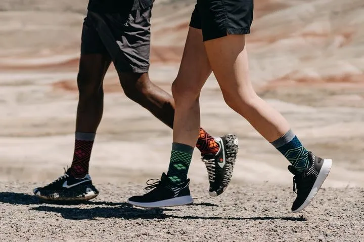 Solmate Crew Performance Wool Socks - Lime