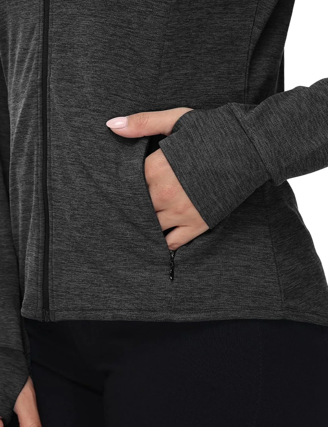 TBMPOY Womens UPF 50  Sun Protection Hoodie Jackets Light Weight Long Sleeve Shirts Hiking Outdoor Full Zip Tops