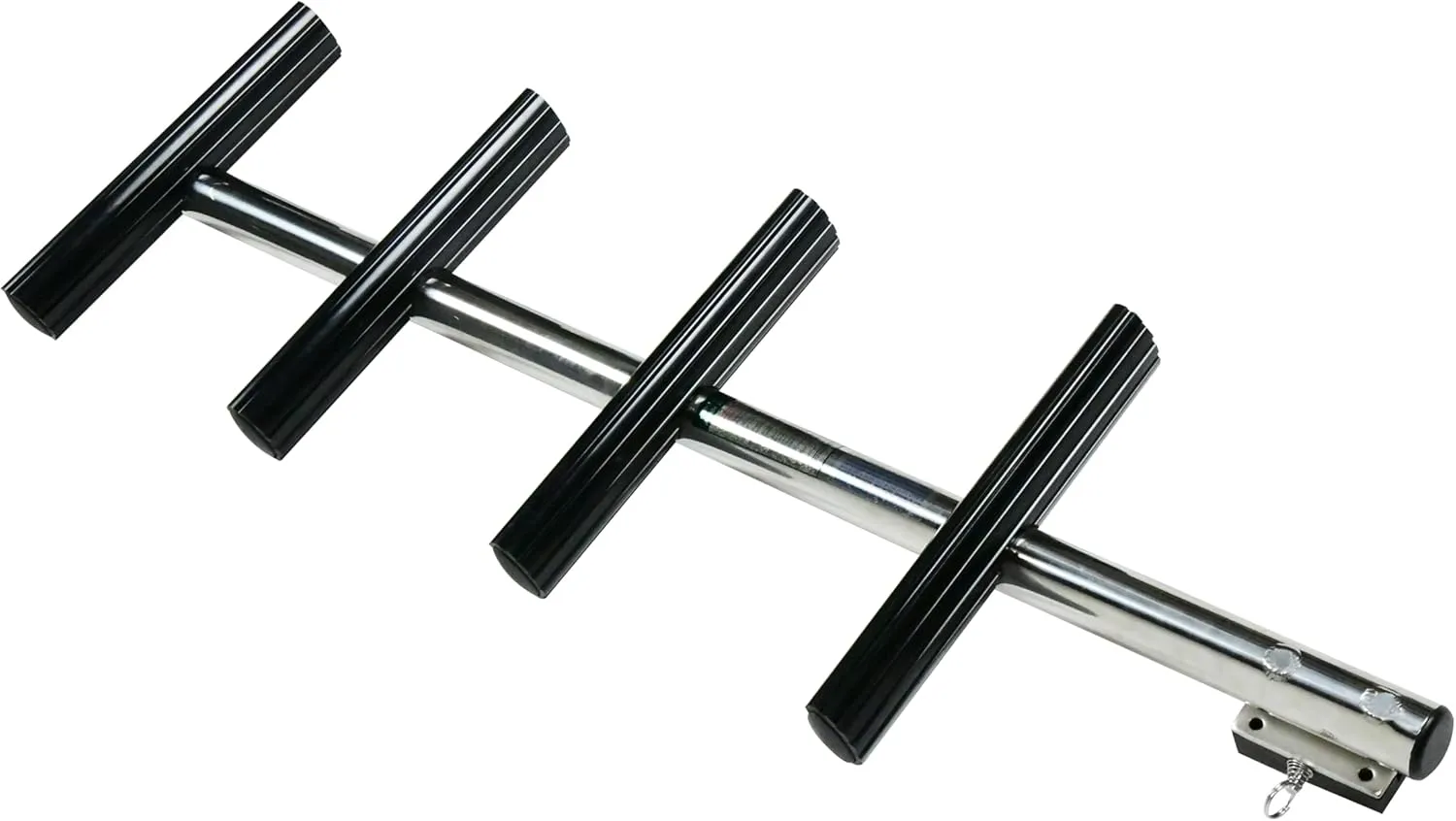 Vinland Marine 304 Stainless Steel Removable Boat Dive Ladder, 3-Step 4-Step, Boat Transom Ladder, Transom Step, with Boat Ladder Bracket, Swimming Ladder, Clip on Boat Ladder for Boat