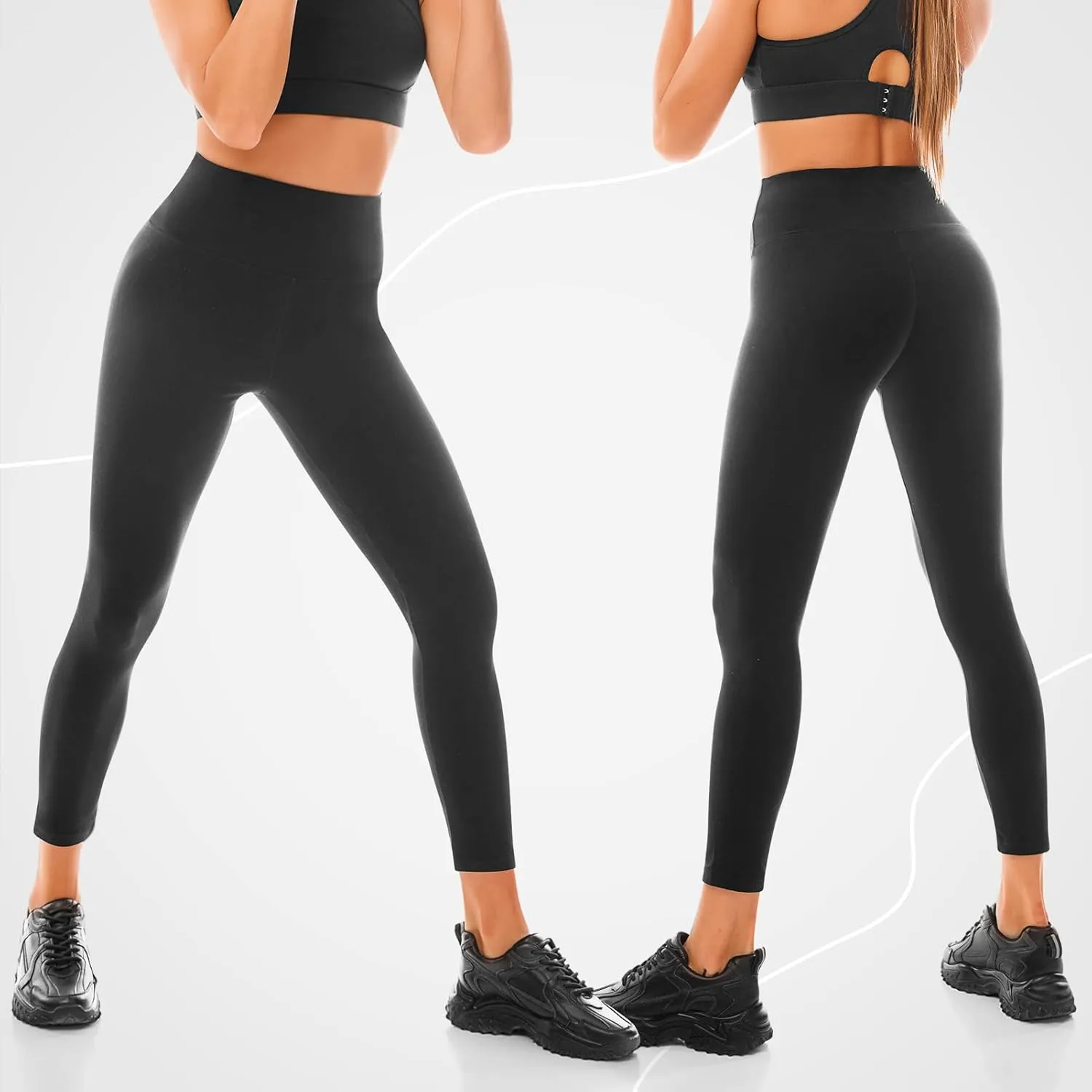 Walifrey Leggings for Women, High Waisted Buttery Soft Leggings for Women Gym Yoga Workout