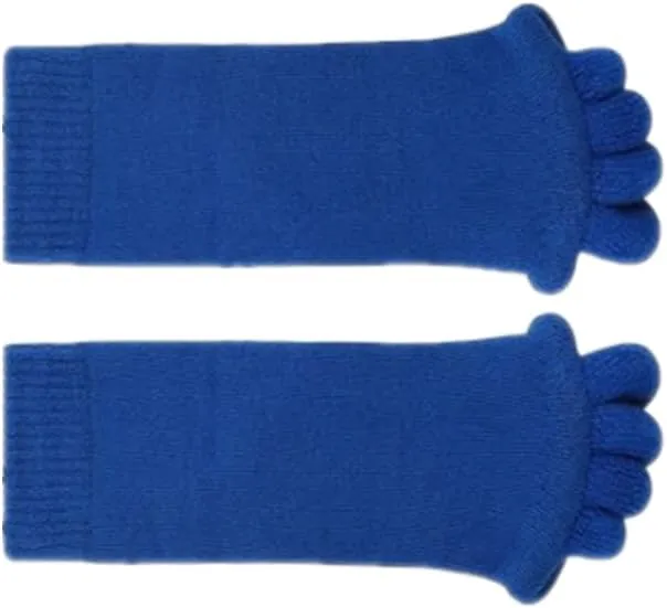 Women Toe Separator Socks Toeless Foot Alignment Socks for Yoga GYM Massage Pain Relief Improves Circulation Stretchy