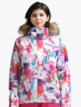 Women's High Waterproof Windproof Colorful Ski/Snowboard Jackets