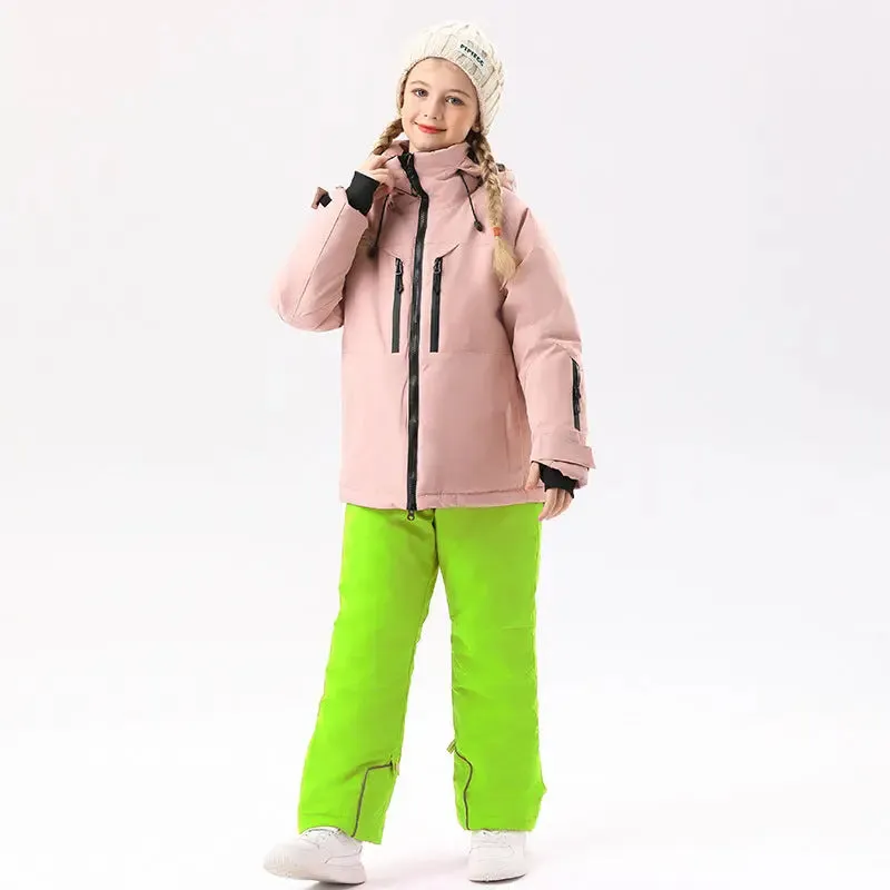 Youth Outdoor Winter Ski & Snowboard Jackets & Pants