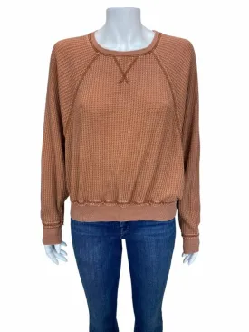 Z-Supply, Women's Thermal Dolman Sleeve Top, Rosewood, Size S